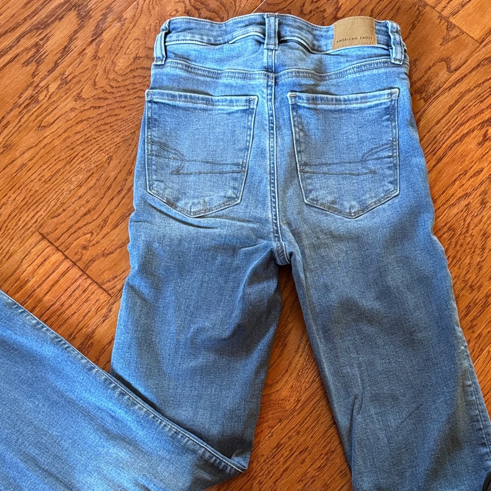 American Eagle Outfitters Light Blue Flare Jeans